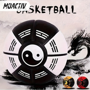 1pc Creative Size 7 PU Leather Basketball (With A Pump)
